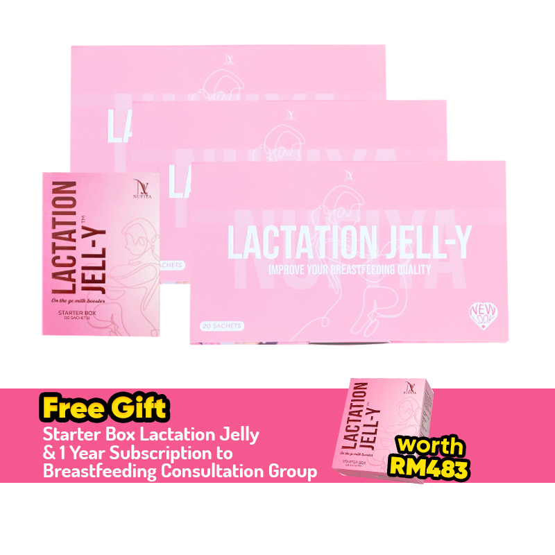 NUFIYA Lactation Jelly 3 Box + FREE GIFT
